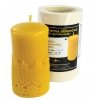 Silicone mould -decorated cylinder, large - 12cm high